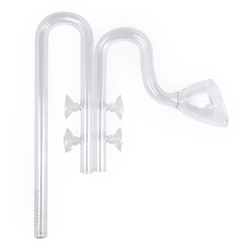 SR Aquaristik Glass Lily Pipe Set 17mm