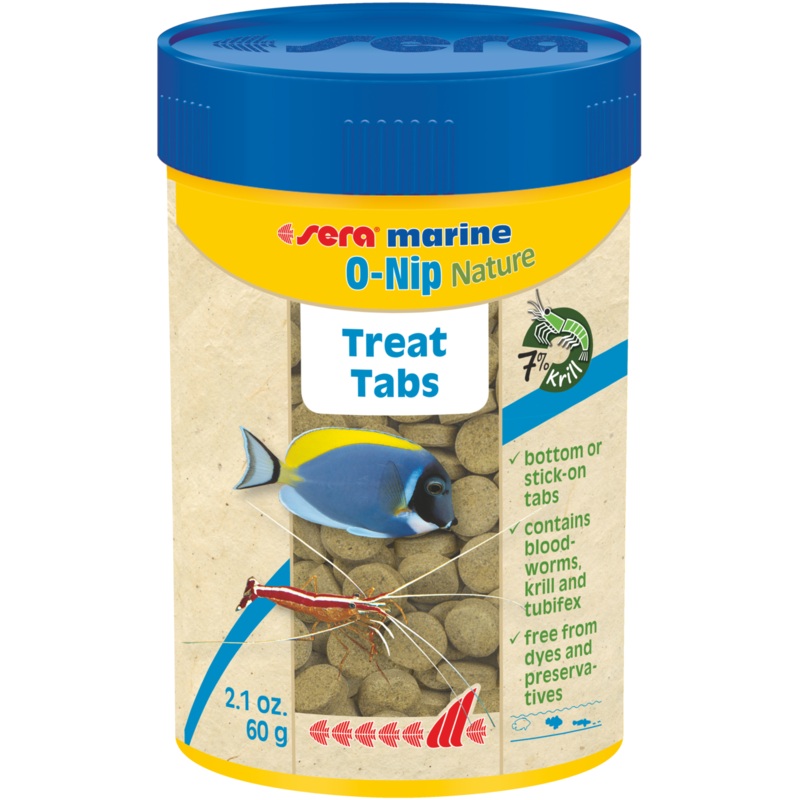 Sera Marine O-Nip Nature Treat Tabs 2.1 oz