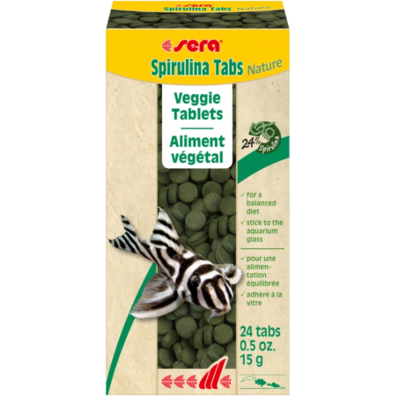 Sera Spirulina Tabs Veggie Tablets