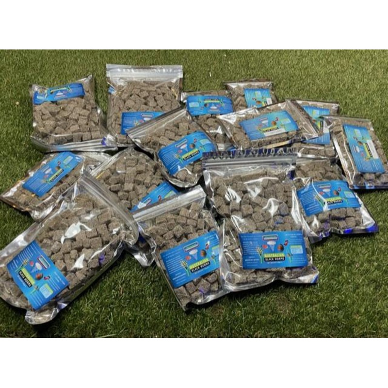 Australian Black Worms - Freeze Dried