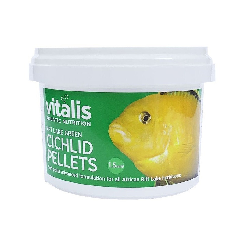 Vitalis Cichlid Pellets Rift Lake Green 140g