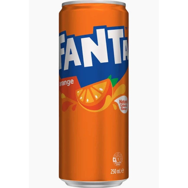 Fanta Orange 250ml can