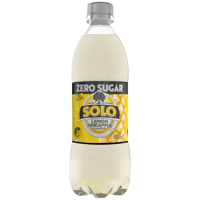 Solo Lemon Pineapple No Sugar 600 ml