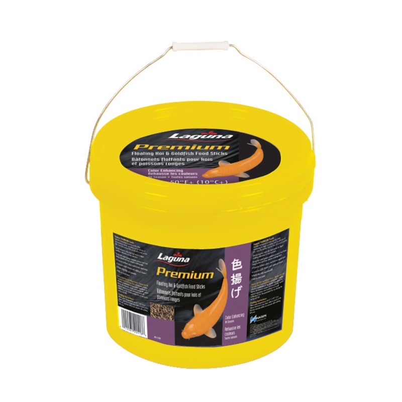 Laguna Premium Koi and Goldfish Floating Food Sticks Colour Enhancing Diet 3.3 lb