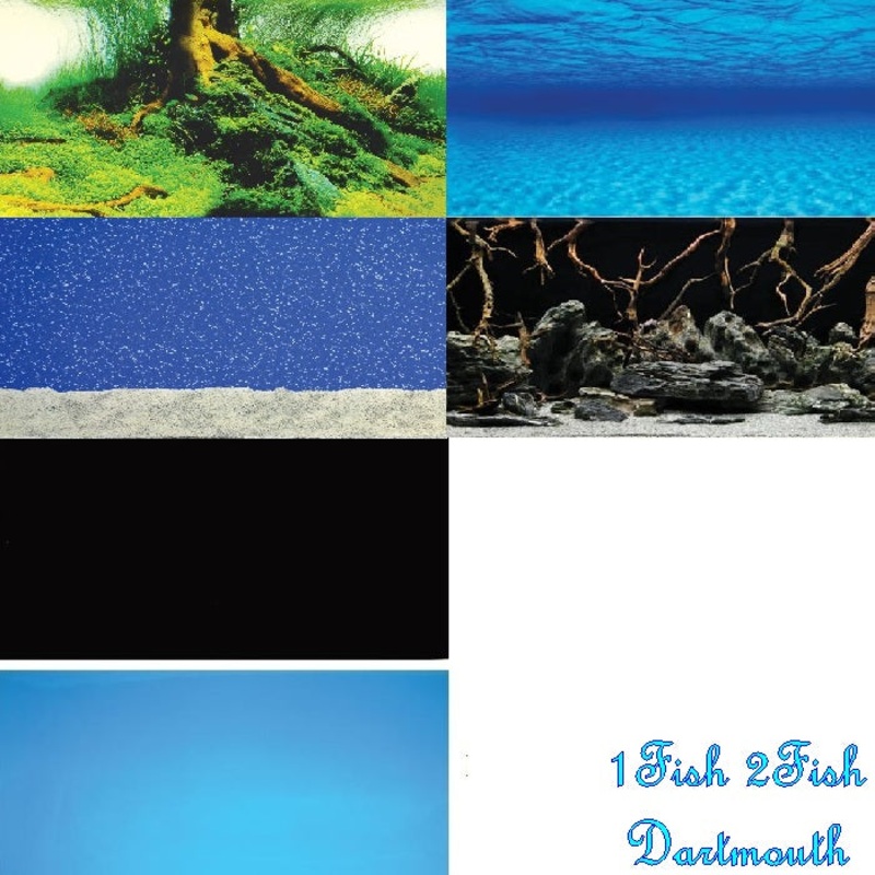 Underwater Treasures Aquarium Backgrounds - Per ft