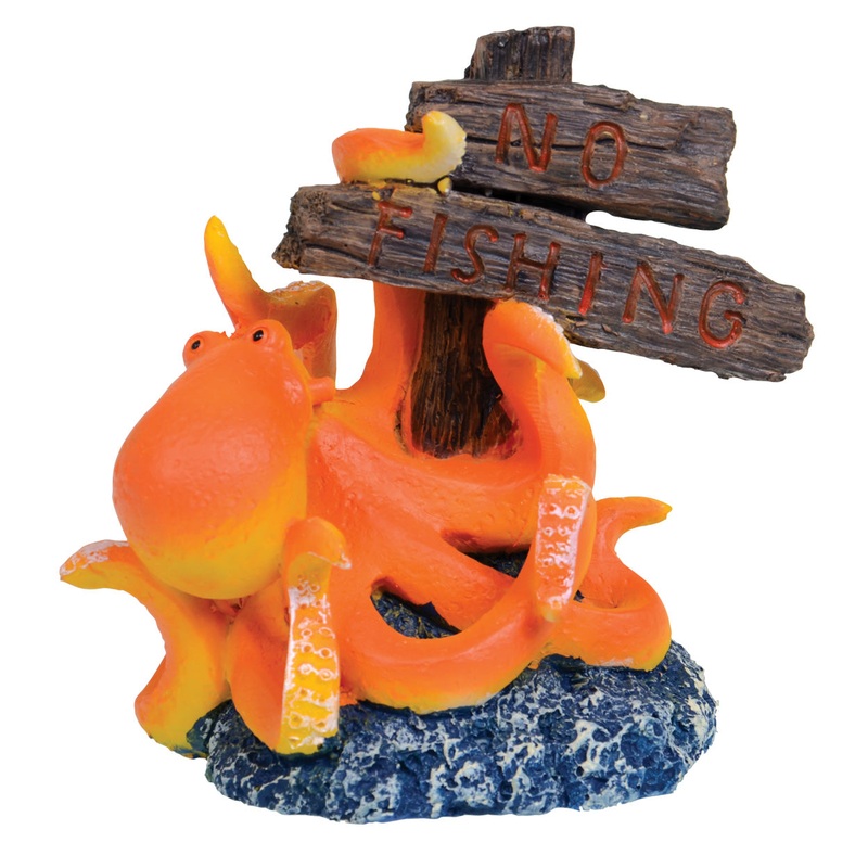 Underwater Treasures - "No Fishing" Octopus