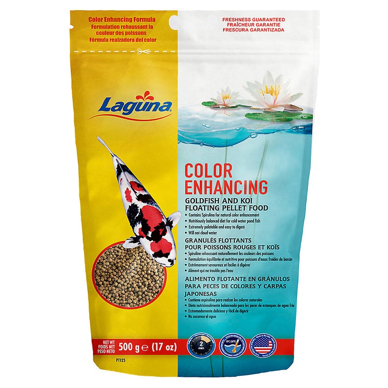 Laguna Color Enhancing Goldfish & Koi Floating Food
