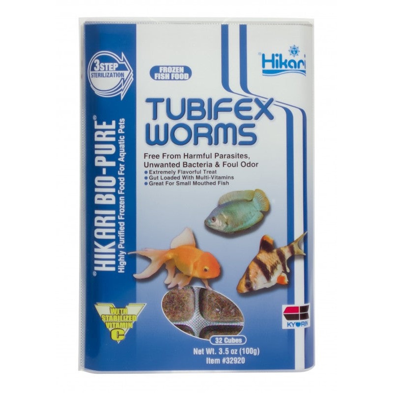 Hikari Frozen Tubifex Worms