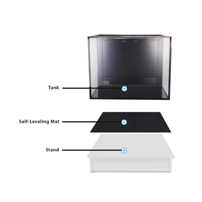 DIY Self Leveling Rubber Aquarium Mat