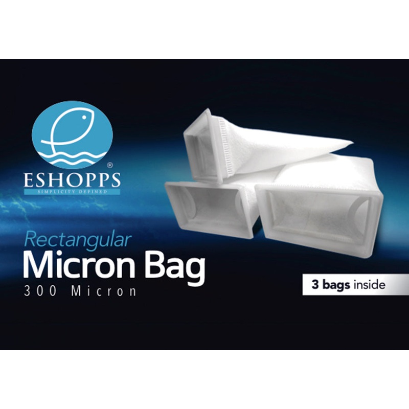 Rectangular 300 Micron Filter Sock 3 pack