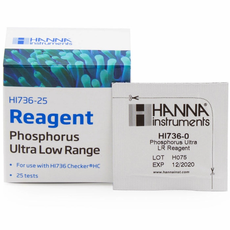 Hanna Phosphorous Ultra Low Range Checker Reagents (25 tests) (HI736-25)