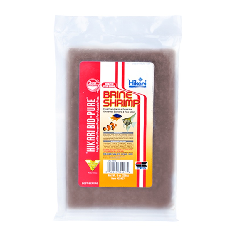 Hikari Frozen Brine Shrimp 8oz  (flat pack)