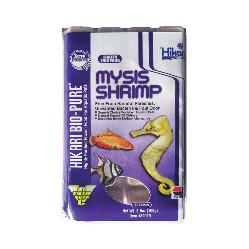 Hikari Frozen Mysis Shrimp 3.5oz Cube