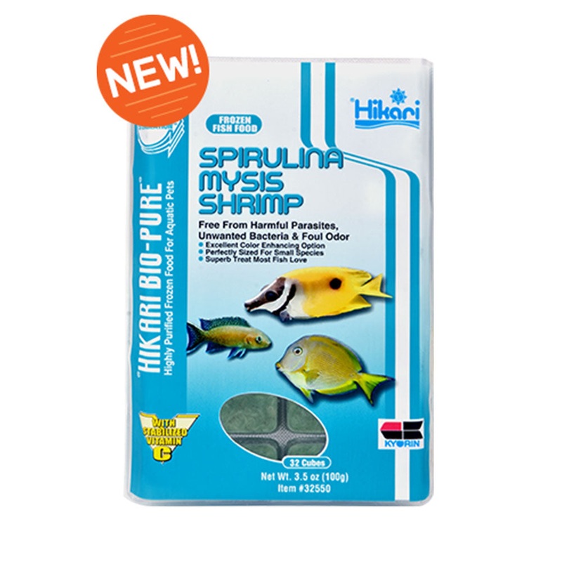 Hikari Frozen Spirulina Mysis Shrimp 3.5oz