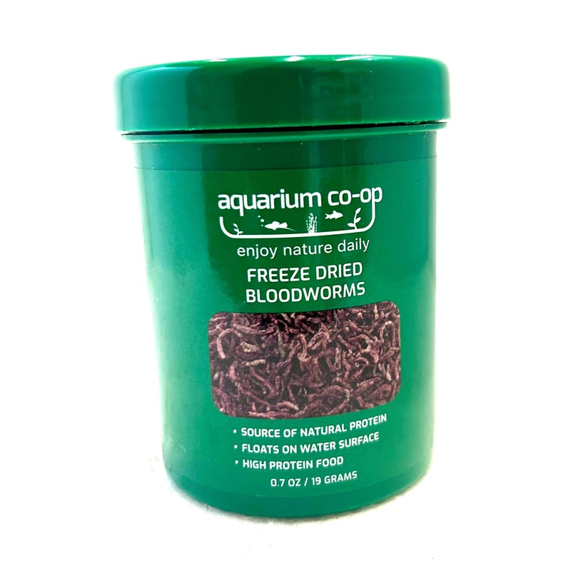 Aquarium Co-Op Freeze Dried Bloodworms 0.7oz