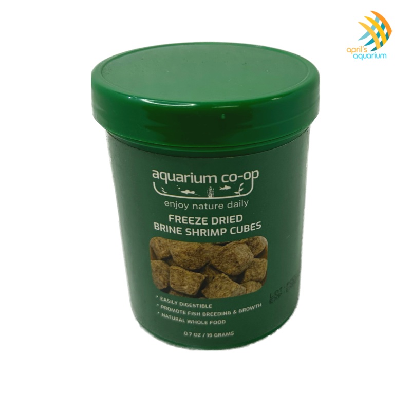 Aquarium Co-Op Freeze Dried Brine Shrimp Cubes 0.7oz