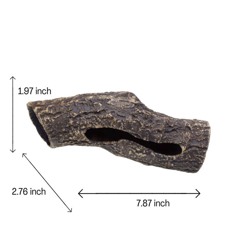 Pleco Ceramics Scape Log