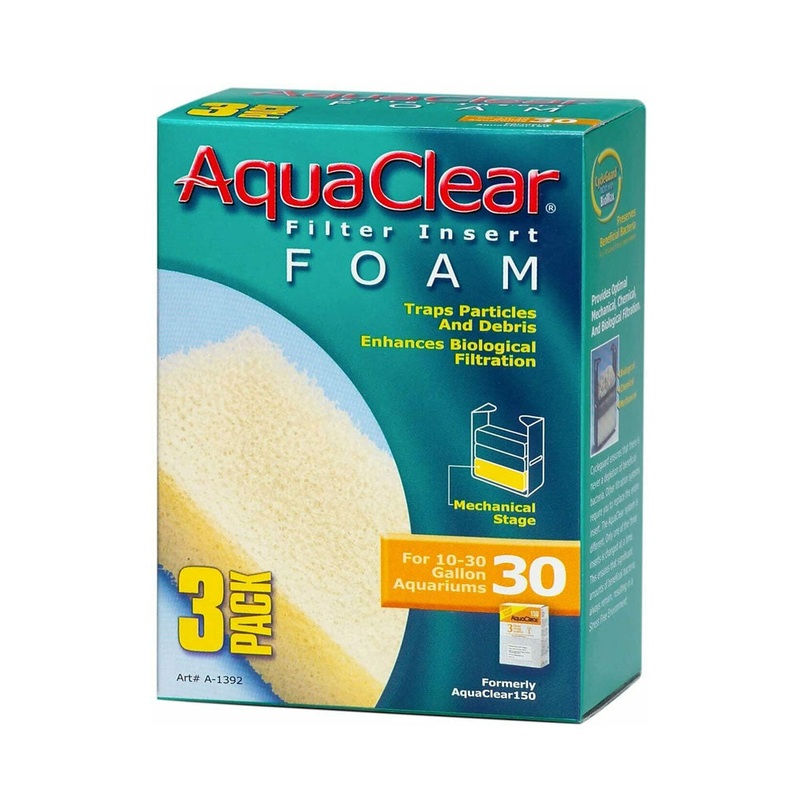 Aquaclear 30 Mini Foam Filter Insert  A1392 (3 PACK)
