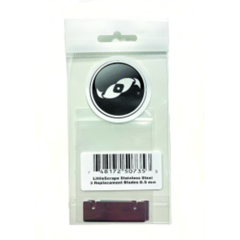 Two Little Fishies LittleScrape 0.5mm Replacement SS Blades 3pk
