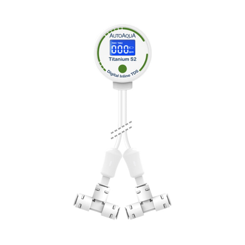 AutoAqua Digital Inline TDS - Titanium S2