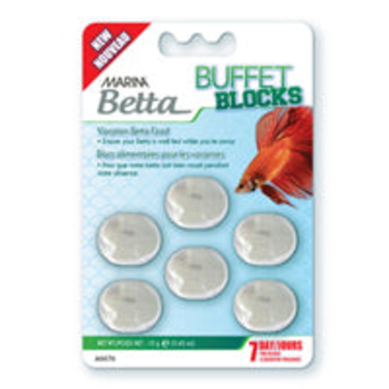Marina betta vacation block feeder