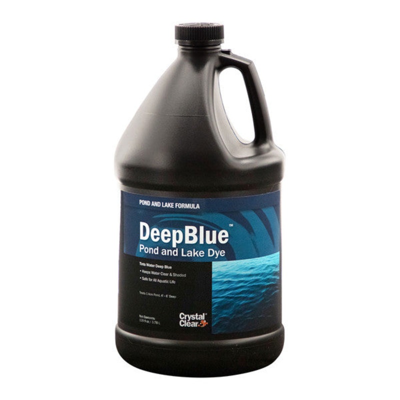 CRYSTALCLEAR POND & LAKE DYE, DEEPBLUE 1 GAL