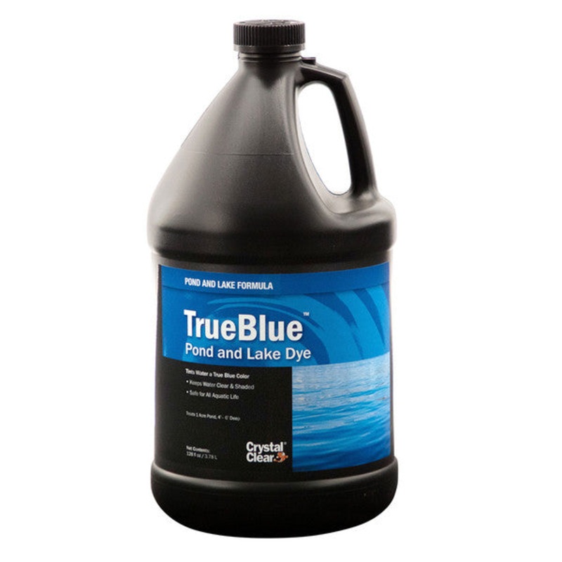 CRYSTALCLEAR POND & LAKE DYE, TRUEBLUE 1 GAL