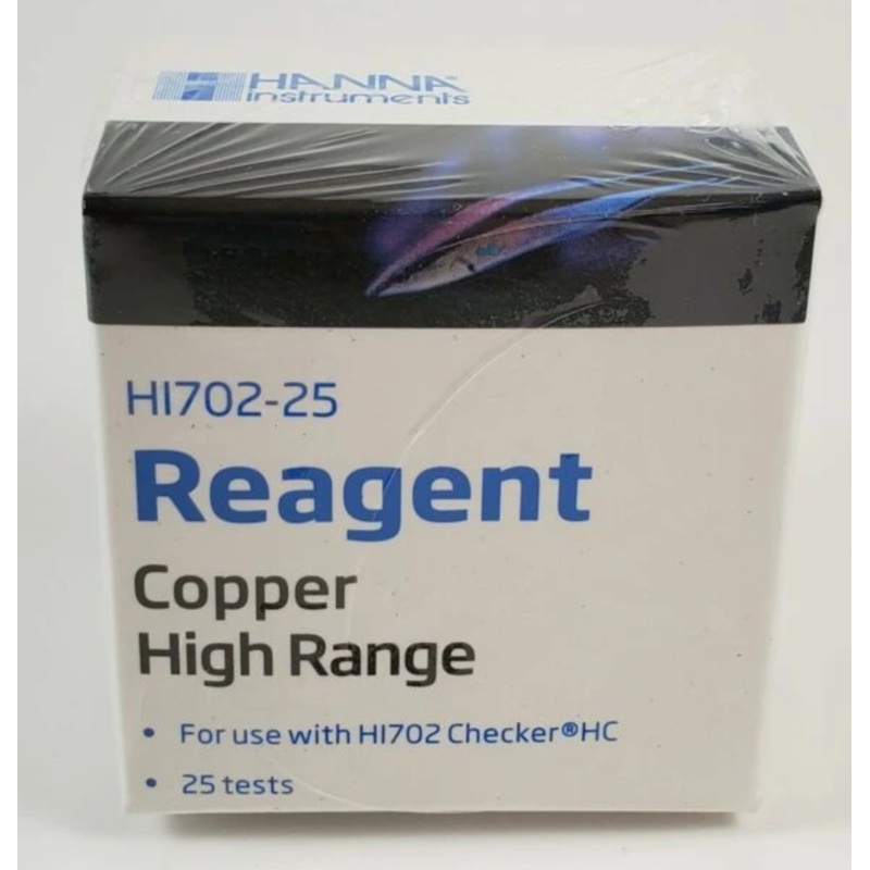 Hanna Instrument  Copper High Range Checker Reagents (25 Tests)