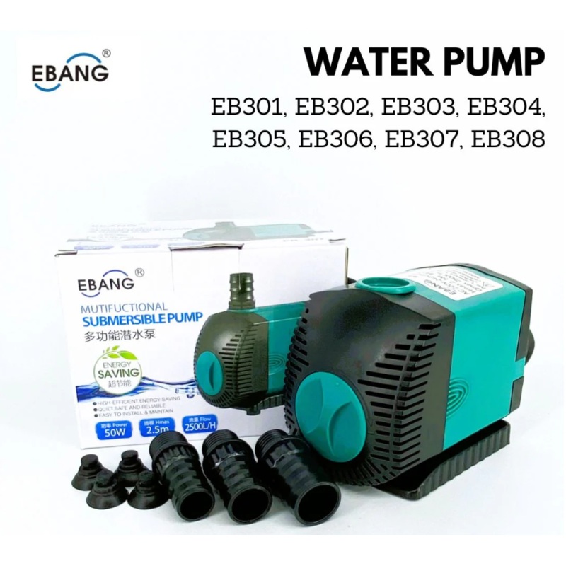 EBANG Submersible Pump - 300 Series (220-3000L/Hr)