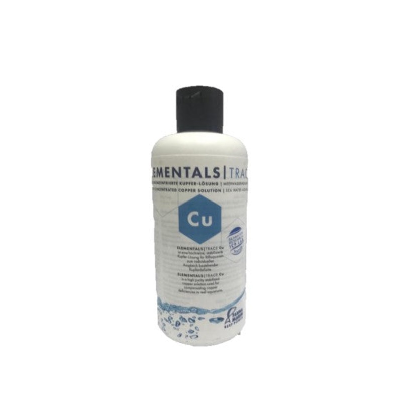 Fauna Marin Elementals Trace Cu  Concentrated Copper 250ml