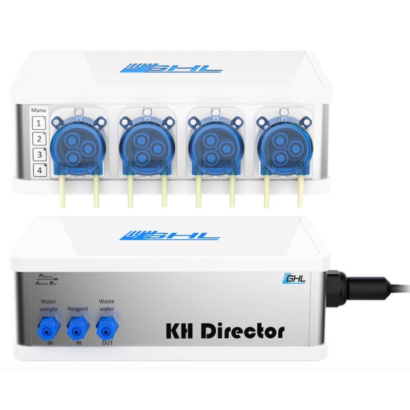 GHL KH DIRECTOR & GHL 4-PUMP DOSER 2.1 - SA SET (WHITE)