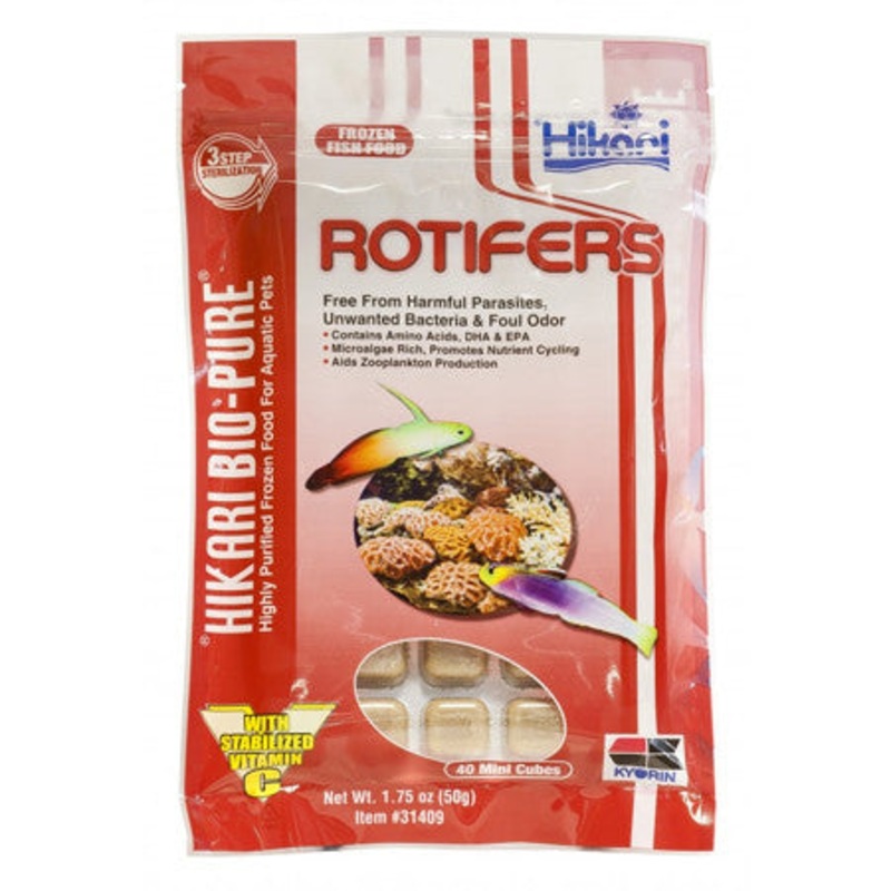 Hikari Frozen Rotifers 1.75oz (Box of 6 Slabs)