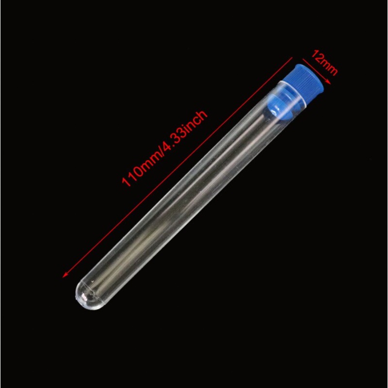 Transparent Plastic Test tube (each)