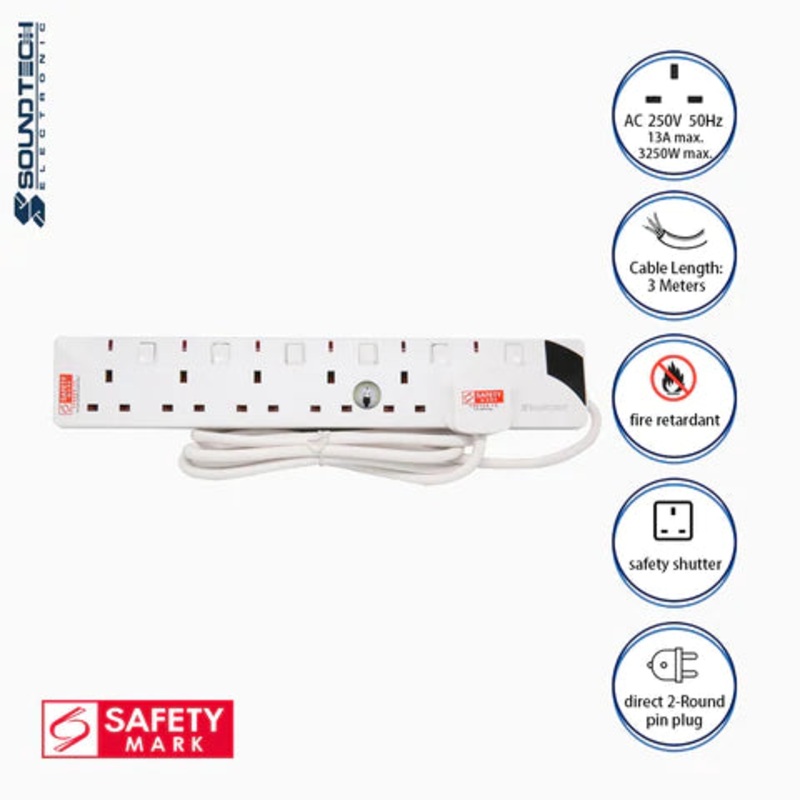SoundTech Extension Socket