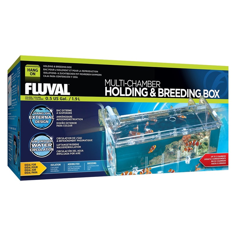 FLUVAL HANG ON MULTI-CHAMBER HOLDING & BREEDING BOX (1.9L)