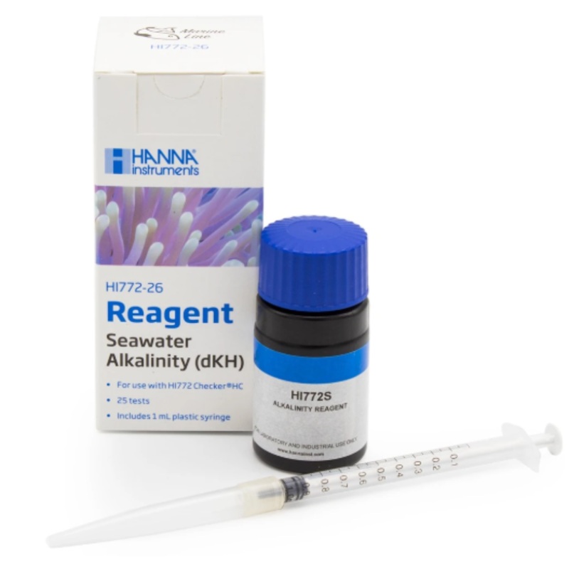 Hanna Instruments Marine Alkalinity Reagents (dKH) 25 Tests