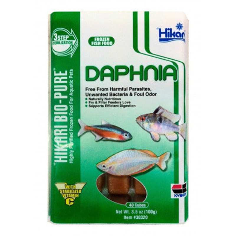 Hikari Frozen Daphnia 3.5oz (Box of 12 slabs)