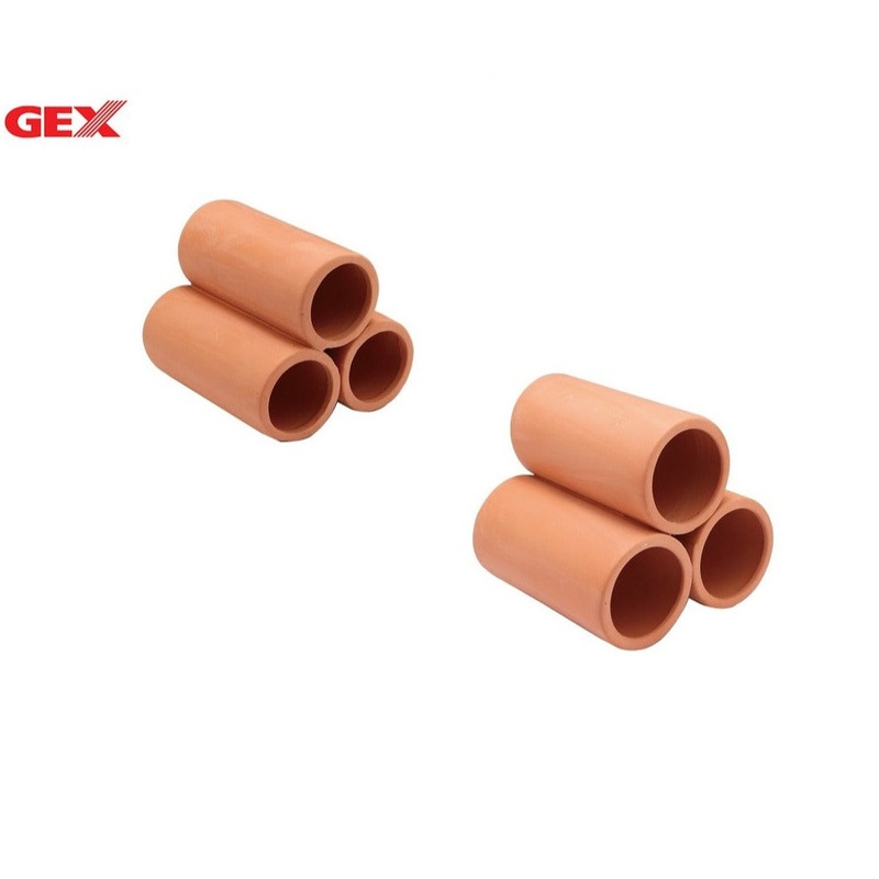 GEX Biscuit Firing Pot Round (3pc Pipe)