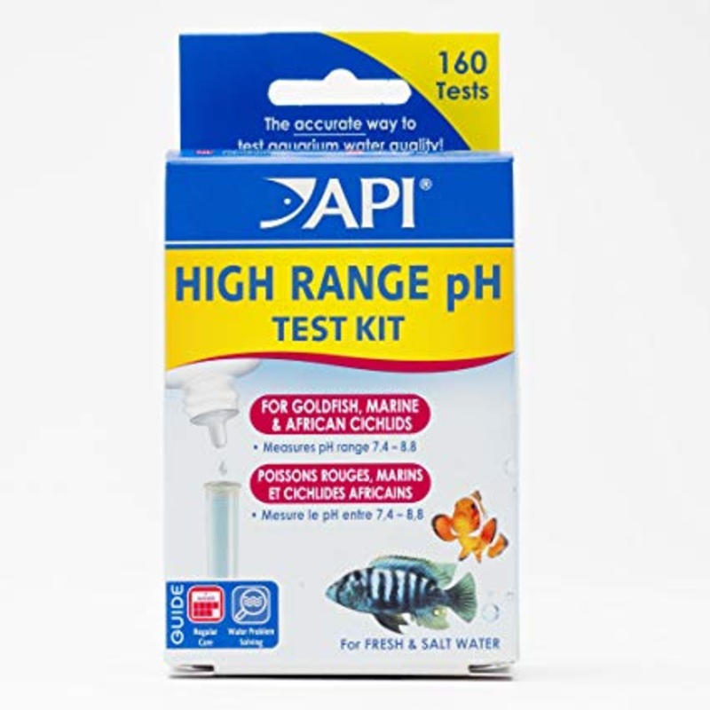 API High Range pH Test Kit for freshwater & saltwater