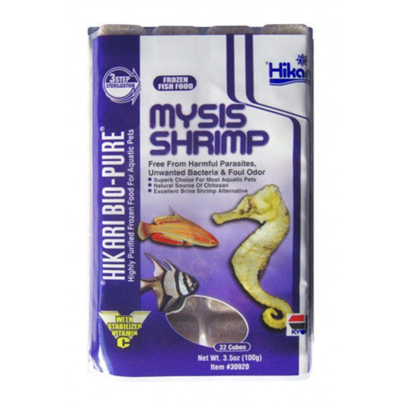 Hikari Frozen Mysis Shrimp 3.5oz (Box of 12 slabs)
