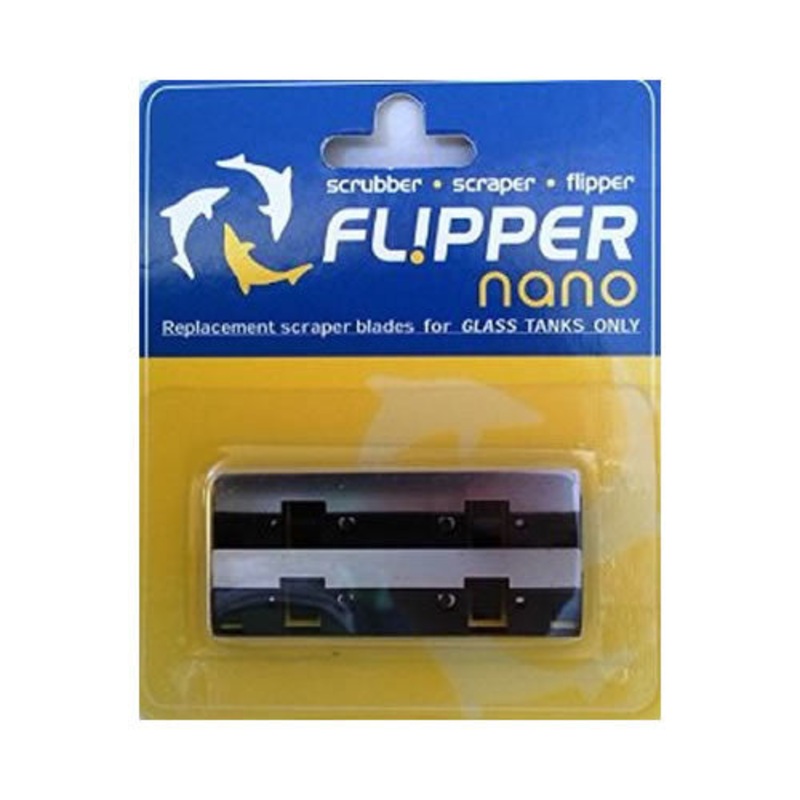 Flipper Nano Stainless Steel Replacment Blades (2pcs)