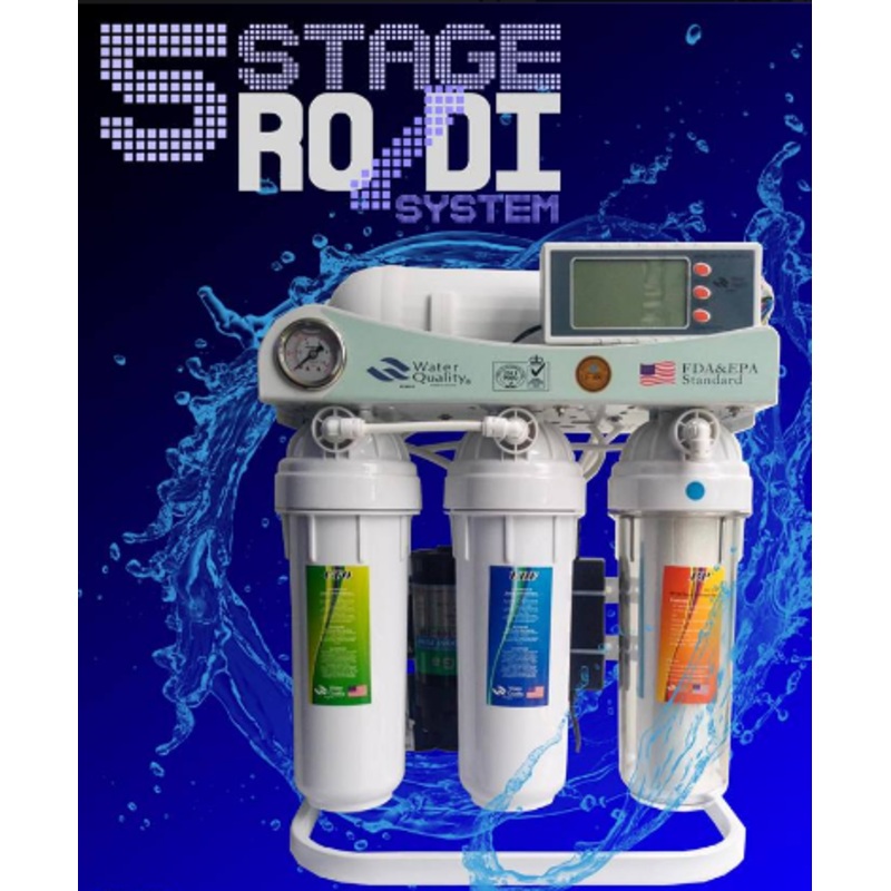 5 stage RO/DI system