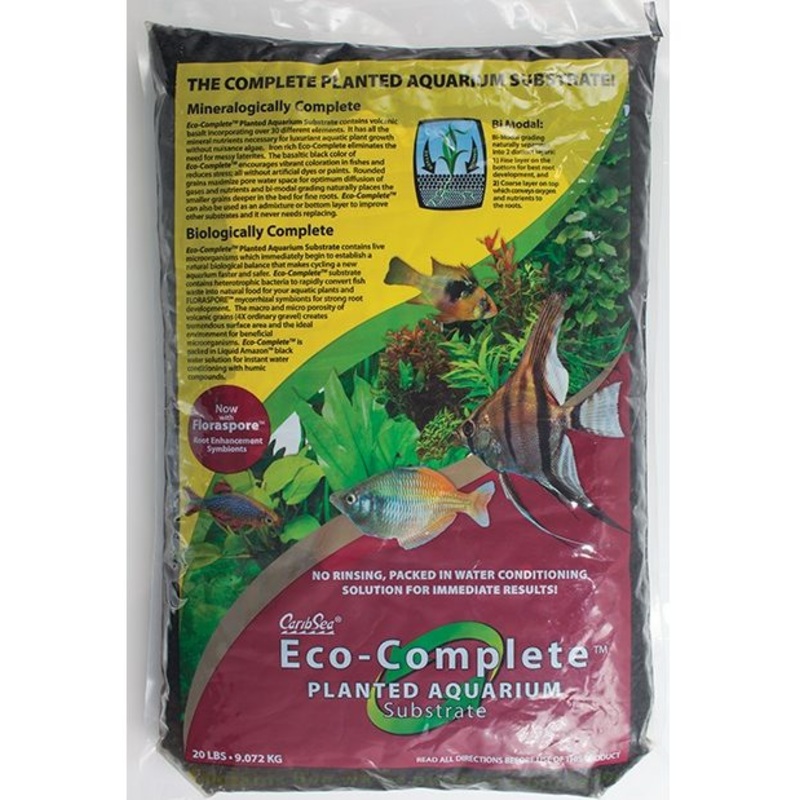 CaribSea Eco Complete Planted Tank(Black- 20lbs)
