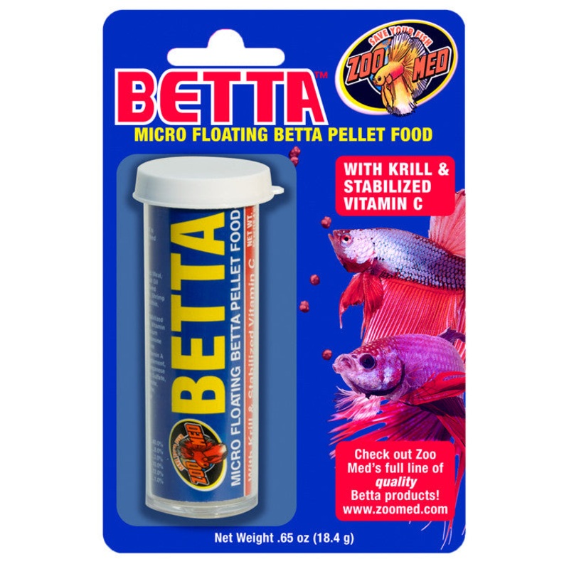 Zoo Med Micro Floating Betta Pellets 18.4g