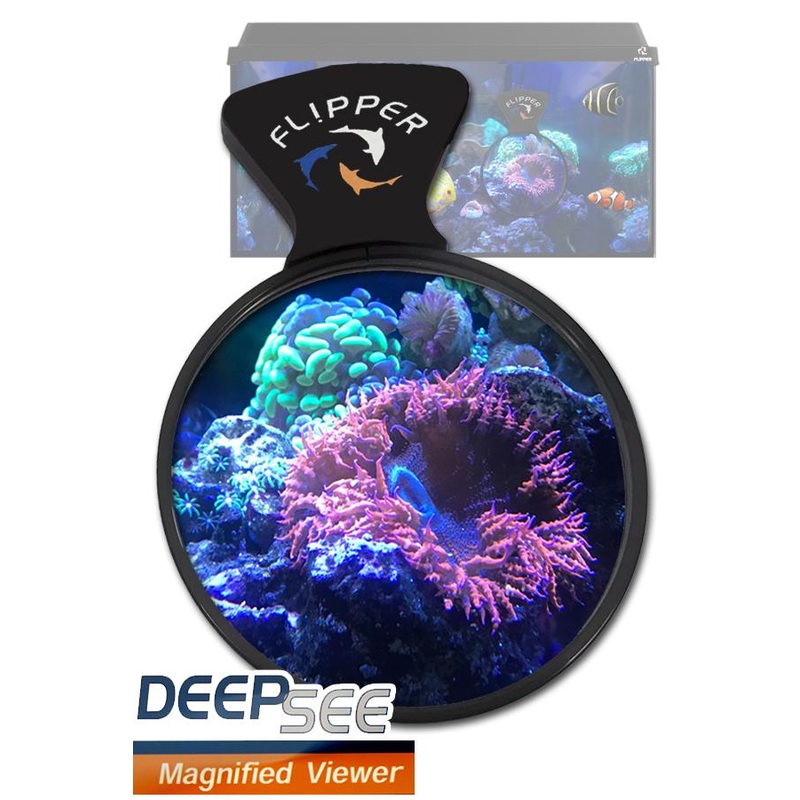 Flipper DeepSee Magnified Magnetic Aquarium Viewer 4"