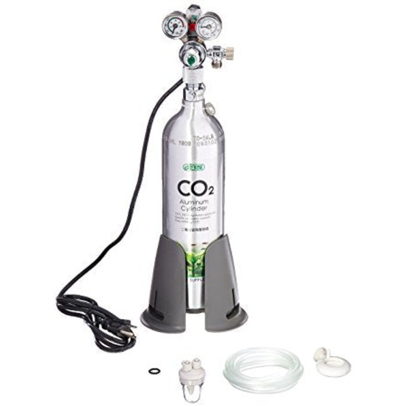 ISTA CO2 Aluminum Cylinder Set Face up (Premium) 1L