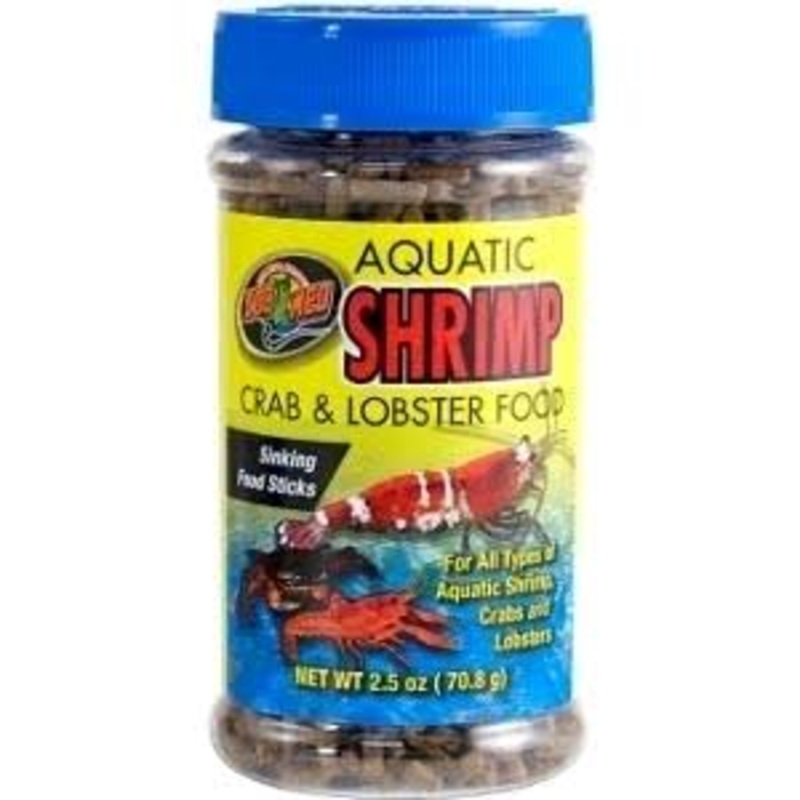 Zoo Med Aquatic Shrimp, Crab & Crayfish Food 70g