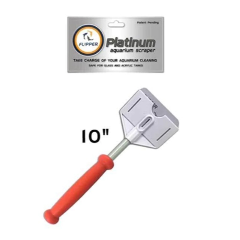 Flipper Platinum Scraper Stubby 10"