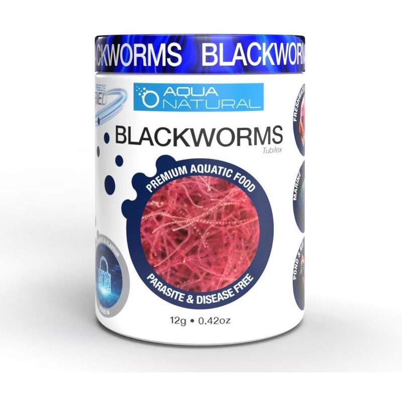 Aqua Natural Blackworms cubes