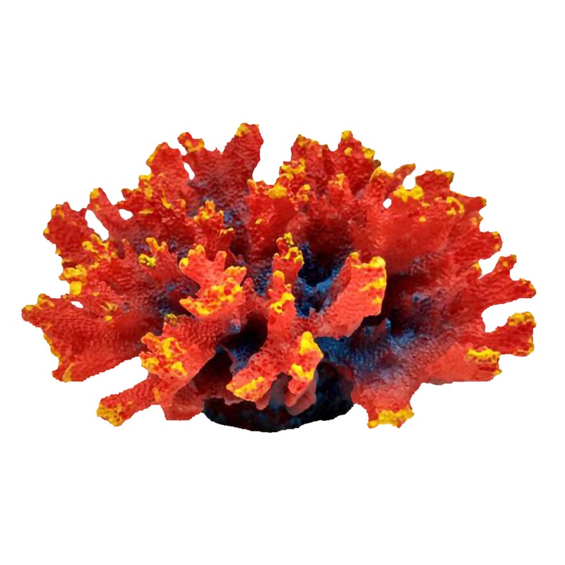 Aussie Branch Coral - Red Aquarium Ornament
